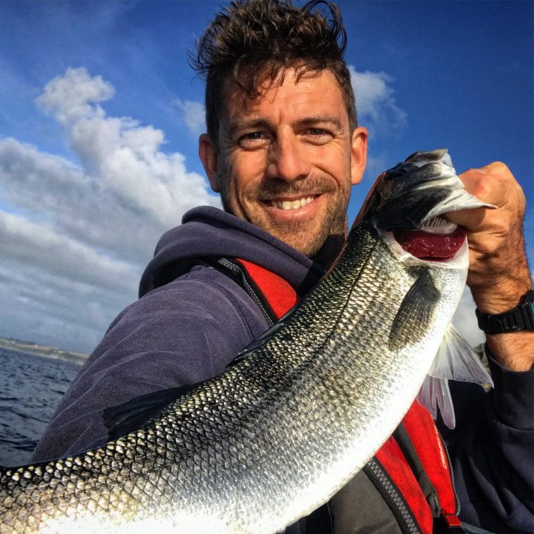 Bass fishing in Cornwall with The School of Fish