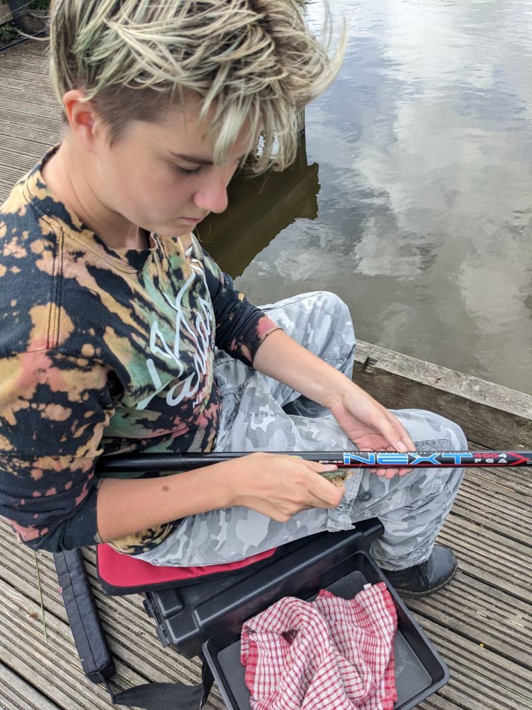 Fishing with The School of Fish