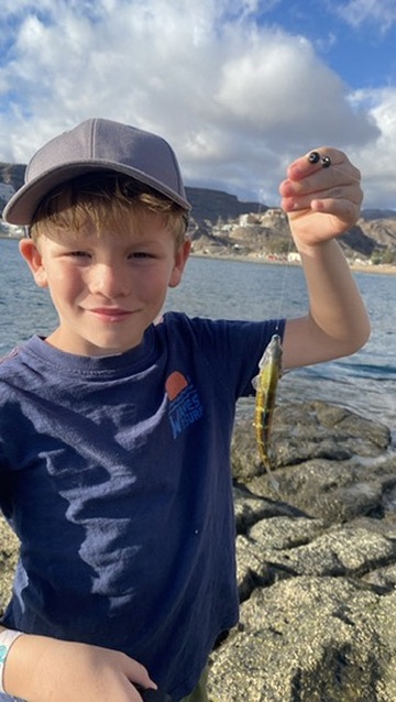 Holiday fishing with The School of Fish