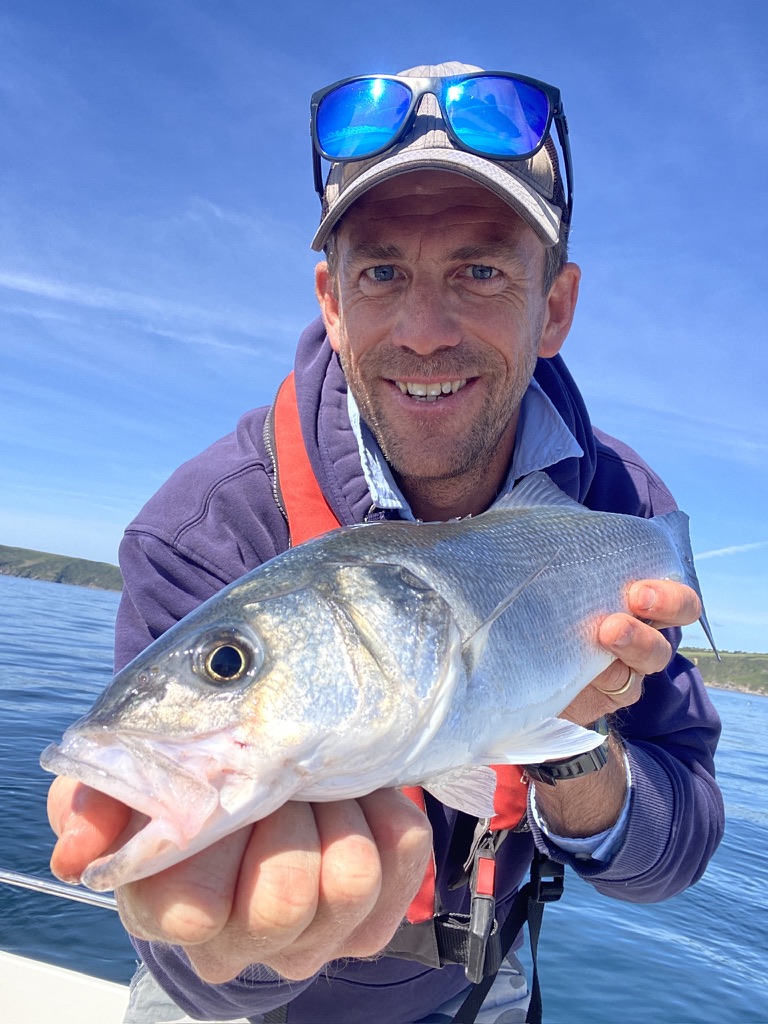 Bass fishing with The School of Fish