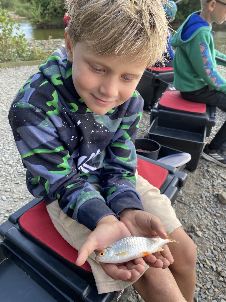 First fish with The School of Fish