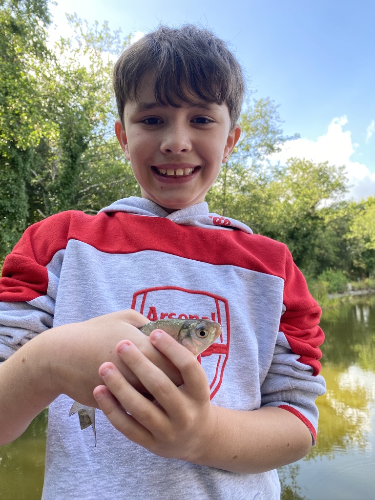 First fish with The School of Fish