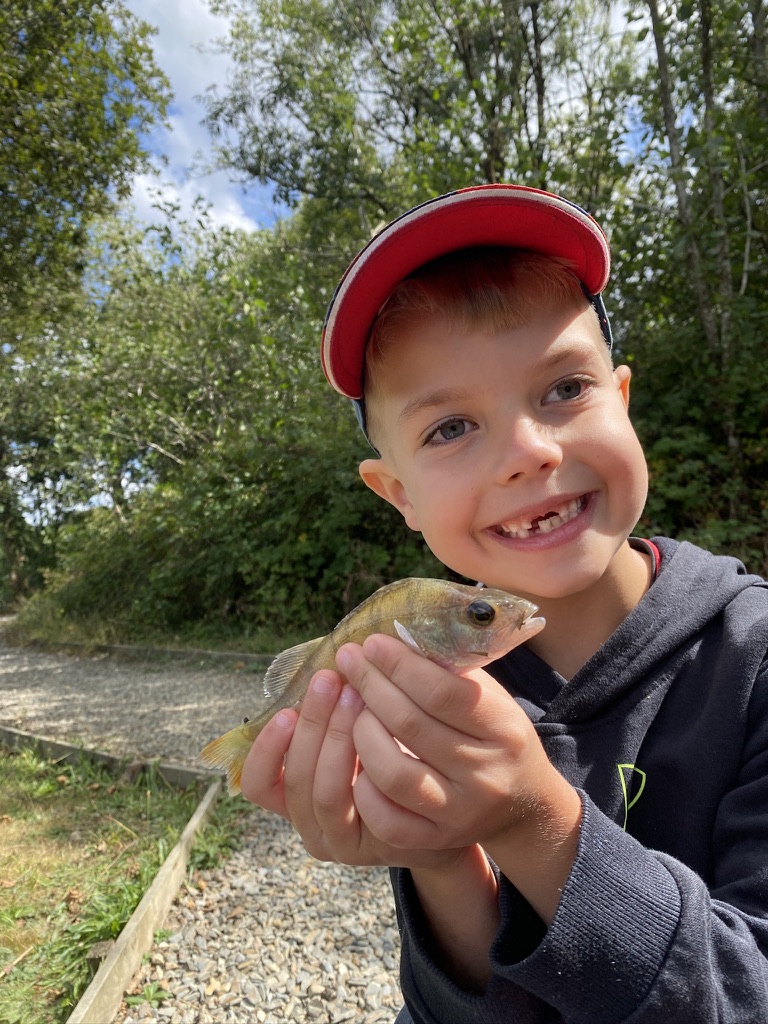 First fish with The School of Fish