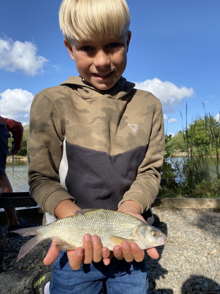 First fish with The School of Fish