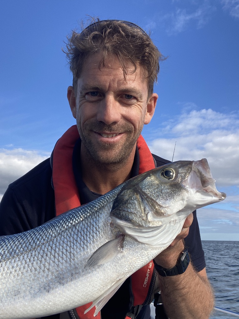 Bass fishing with The School of Fish