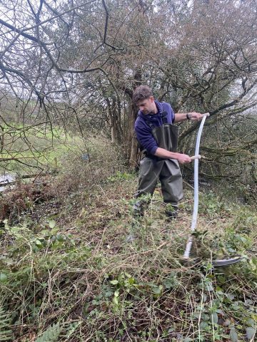 Winter jobs around the lake with The School of Fish